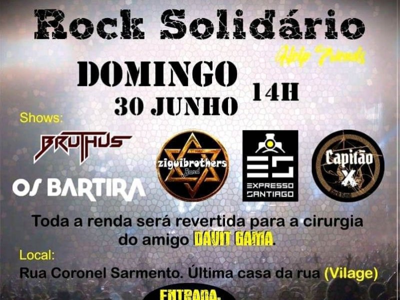 Rock solidário Help friend