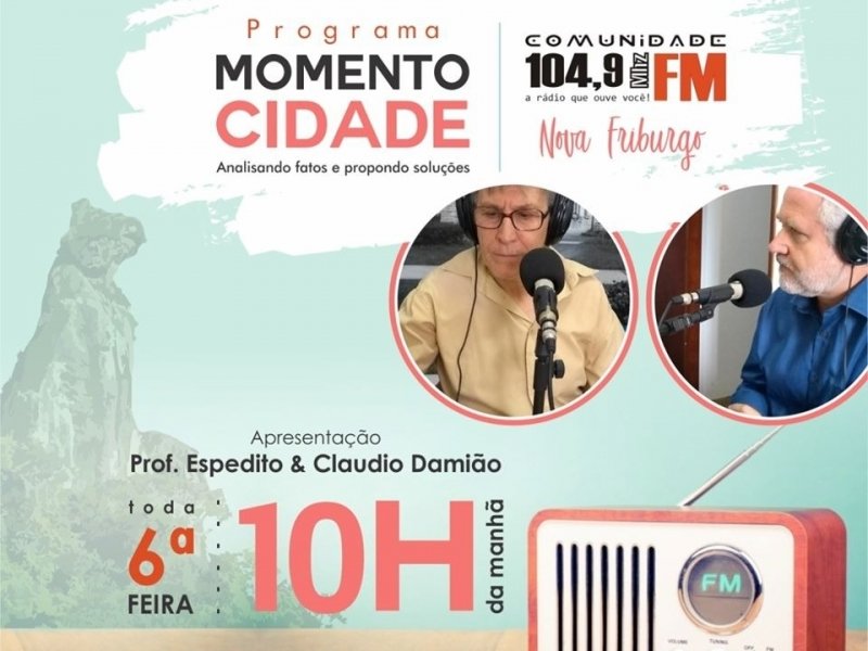 Programa Momento Cidade - Professor Espedito e Claudio Damião