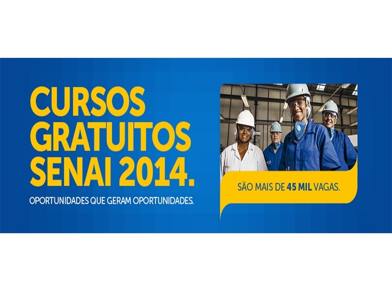 Senai de Nova Friburgo está com vagas abertas para cursos gratuitos