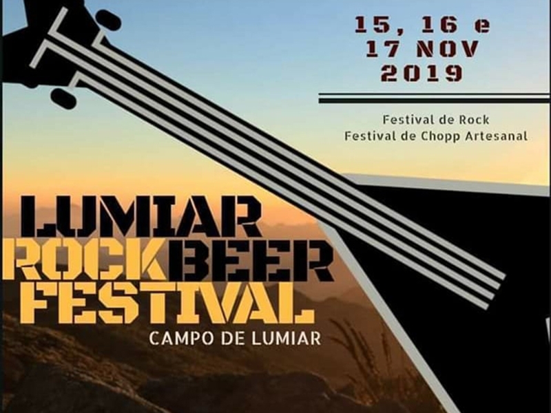 Lumiar Rock Beer Festival acontece entre os dias 15 a 17 de novembro