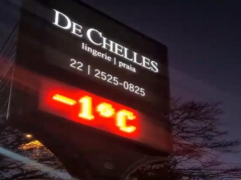 Expectativa de frio polar lota hoteis na cidade Expectativa de frio polar lota hoteis na cidade