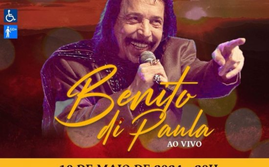 Benito di Paula traz sua música para os corações friburguenses em dois espetáculos memoráveis
